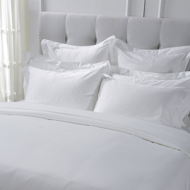 Pura Alba Cottonus T330 Satin Plane Hotel Textile Linens Set