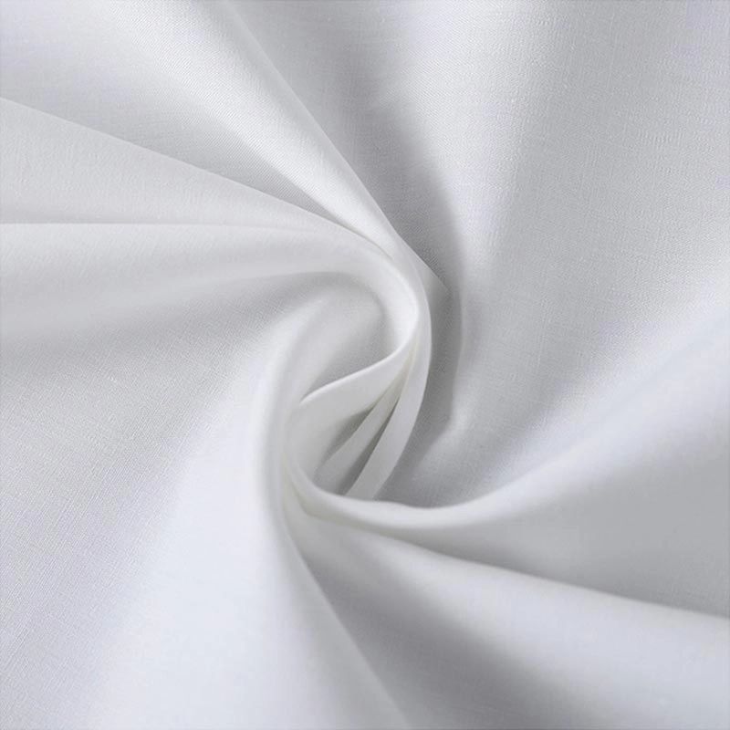 Pura Alba 233TC Percale Plane Hotel Cottonus sheet fabricae