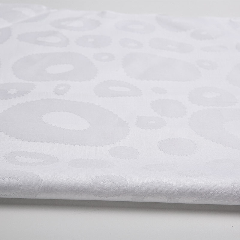 300T Cottonus pura Alba Sateen Jacquard Hotel Bedlinen fabricae 300T Cottonus pura Alba Sateen Jacquard Hotel Bedlinen fabricae