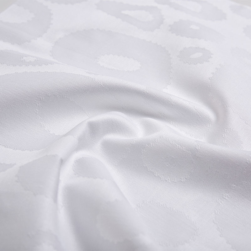300T Cottonus pura Alba Sateen Jacquard Hotel Bedlinen fabricae 300T Cottonus pura Alba Sateen Jacquard Hotel Bedlinen fabricae