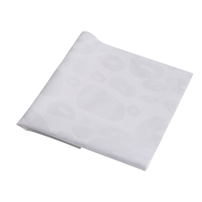 300T Cottonus pura Alba Sateen Jacquard Hotel Bedlinen fabricae