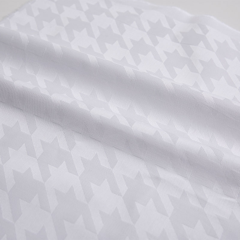 Cotton Satin Jacquard Hotel Bedding Sheeting fabricae